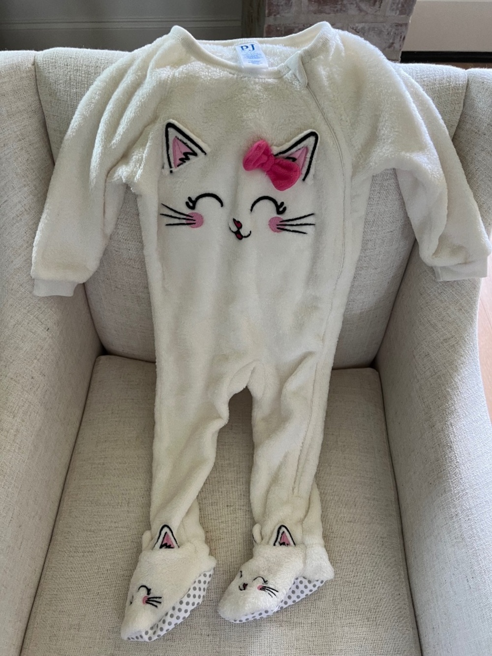 Kitten Footie Pajama
